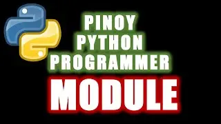 PINOY PROGRAMMER EP05   - PYTHON MODULE (PAG-GAWA NANG SARILING LIBRARY)