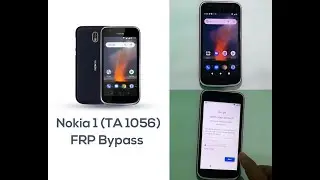 Nokia 1 frp bypass without pc| TA 1056 frp unlock/bypass