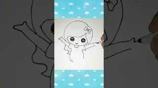 Как легко нарисовать Девочку