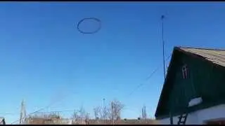 Черное кальцо над Шортандами  Казахстан