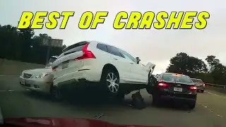 INSANE CAR CRASHES COMPILATION  | BEST OF USA & Canada Accidents and Bad Drivers       2023