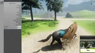 Horse Thoroughbred Animation Blendtree