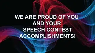 WAO Toastmasters Club Announces 2024 Division-Level Speech Contest Winners