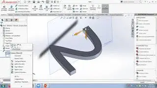 Sweep Tool in SolidWorks