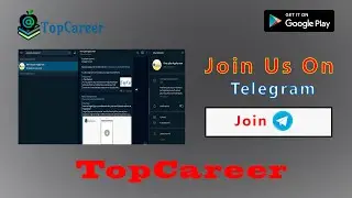 How to get connected with topcareer telegram