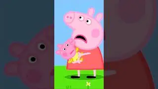 PEPPA PIG TEM PAVOR DE NENÊ! #shorts #animation