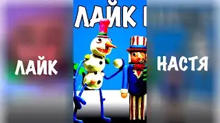 Snowman attacked Nastya 😱 Sculpting for Like Nastya with clay