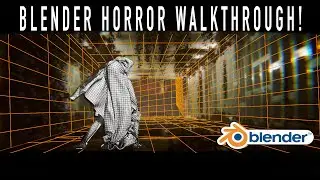 Creepy Horror Scene in Blender 3d: VFX Walkthrough (Tutorials Coming!)