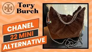 Tory Burch Mini Fleming Hobo (Suede)
