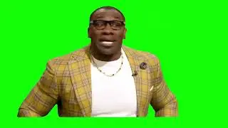 Shannon Sharpe - I Gave Everything I Had meme (Green Screen)