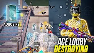 Aquos R2 😍 | ACE Looby Destroyed in New Update 3.4 🔥 | R2 Pubg Test 2024