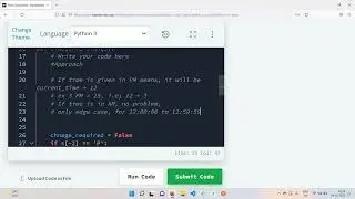 Time Conversion | HackerRank | Python
