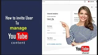 How to Invite a Manager in YouTube | Channel Manage | Digital Marketing | Tutorialy