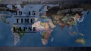 Hearts of Iron IV Time Lapse 1939-1945 Historical???