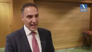 Thomas Greco speaks at the Wine & Spirits Guild of America conference in New York
