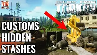 CUSTOMS HIDDEN STASHES GUIDE! SECRET STASHES - MAKE MONEY IN TARKOV - Escape from Tarkov 2020