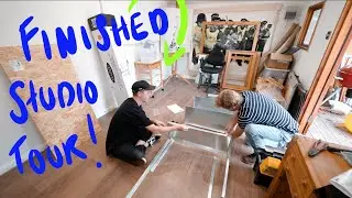 Finished studio tour 👨‍🎨🎨