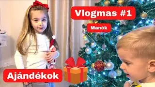 Vlogmas #1 | 10 nap | Karácsonyi manók | Ajándékok | Csínyek | Zoe és Boti | 2022