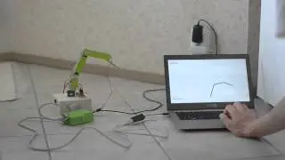 Raspberry Pi robotic arm - first try