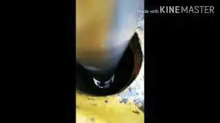 Восстановление отверстий методом наплавки и расточки на экскаваторе-погрузчике