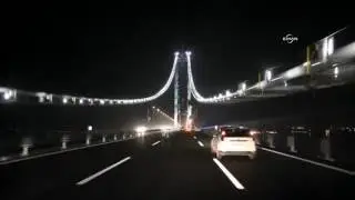 Osmangazi Köprüsü'nden ilk araçlar gece yarısı geçmeye başladı