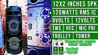 KST-12202 Kingster Portable TWO 12-inch Speaker Review