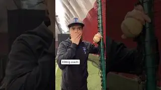 Hitting coaches when they see an ugly swing😂⚾️