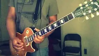 Freestyle guitar playing with amazing backing track