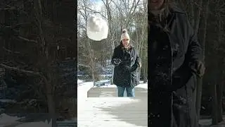 my phone survived the snowball, lol