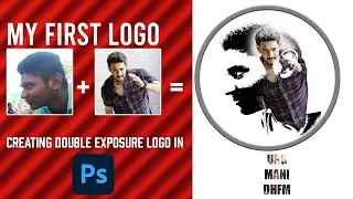 Double Exposure Logo Design in Photoshop | Logo Design in Photoshop | PiXEL PLANET