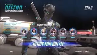 Overwatch - Smurf Genji