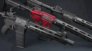 Carbon Fiber AR-15 Handguards with Sight Rail