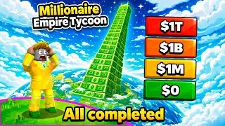 Millionaire Empire Tycoon All completed Roblox Tycoon