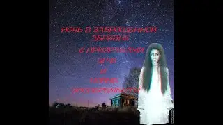 Ночь в заброшенной деревне Алексеево #ЭГФ#EVP#ФЭГ. A night in the abandoned village  #EGF#EVP