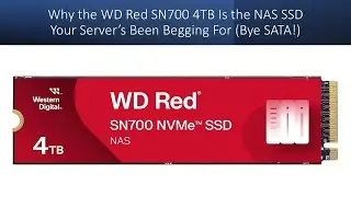 Why the WD Red SN700 4TB Is the NAS SSD Your Server’s Been Begging For (Bye SATA!)