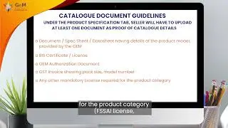 Supporting Documents for MRP