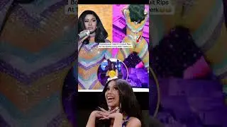 Cardi B’s Catsuit Rips During Wild TWERK 😂😂