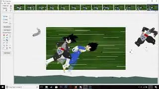 Watch me animate: Goku Black vs Vegeta Joint/w Jaden and Jin
