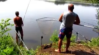 Прикольная пьяная рыбалка на Просяном