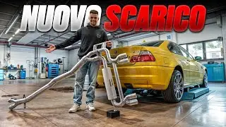 COSTRUIAMO il NUOVO SCARICO alla BMW M3 E46 🔥 SUONA DA PAZZI