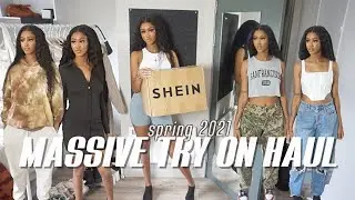 massive shein spring try on haul 2021