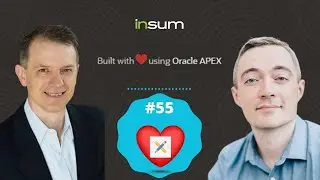 APEX Instant Tips #55: APEX -- Built with 💓 using Oracle APEX