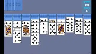 ПАСЬЯНС ПАУК собрать играть онлайн по русски