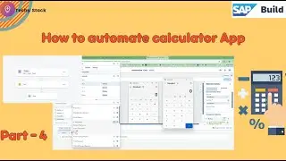 How to automate calculator App | Part-4 | SAP Automation | 2024