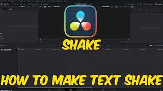 Easy Text Shake Effect for Your Videos | DaVinci Resolve 