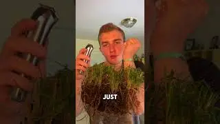 Asmr giving my rock a haircut