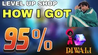 NEW DIWALI LEVEL UP SHOP EVENT IN FREE FIRE || HOW I GOT 95% DISCOUNT || ALMOST FREE ELITE PASS