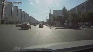 Велосипедист суицидник