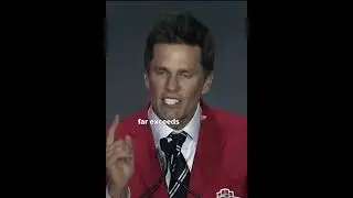 NFL Legend Tom Brady gives inspirational speech at the Patriots Hall of Fame Induction Ceremony.