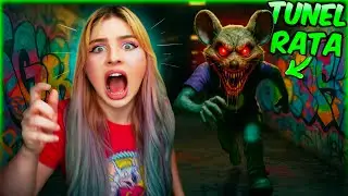 🟢 We entered Chuck E. Cheese's Mouse Tunnel and the Mouse caught me!! 😱🧀😈